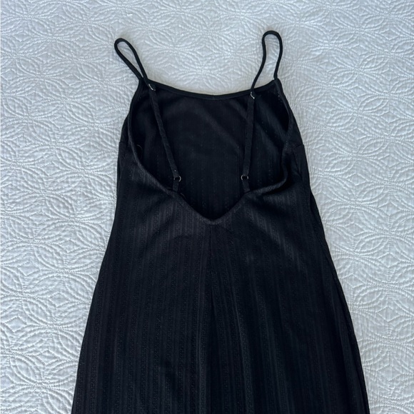 Urban Outfitters Alondra Sheer Black Midi Dress - Picture 4 of 5